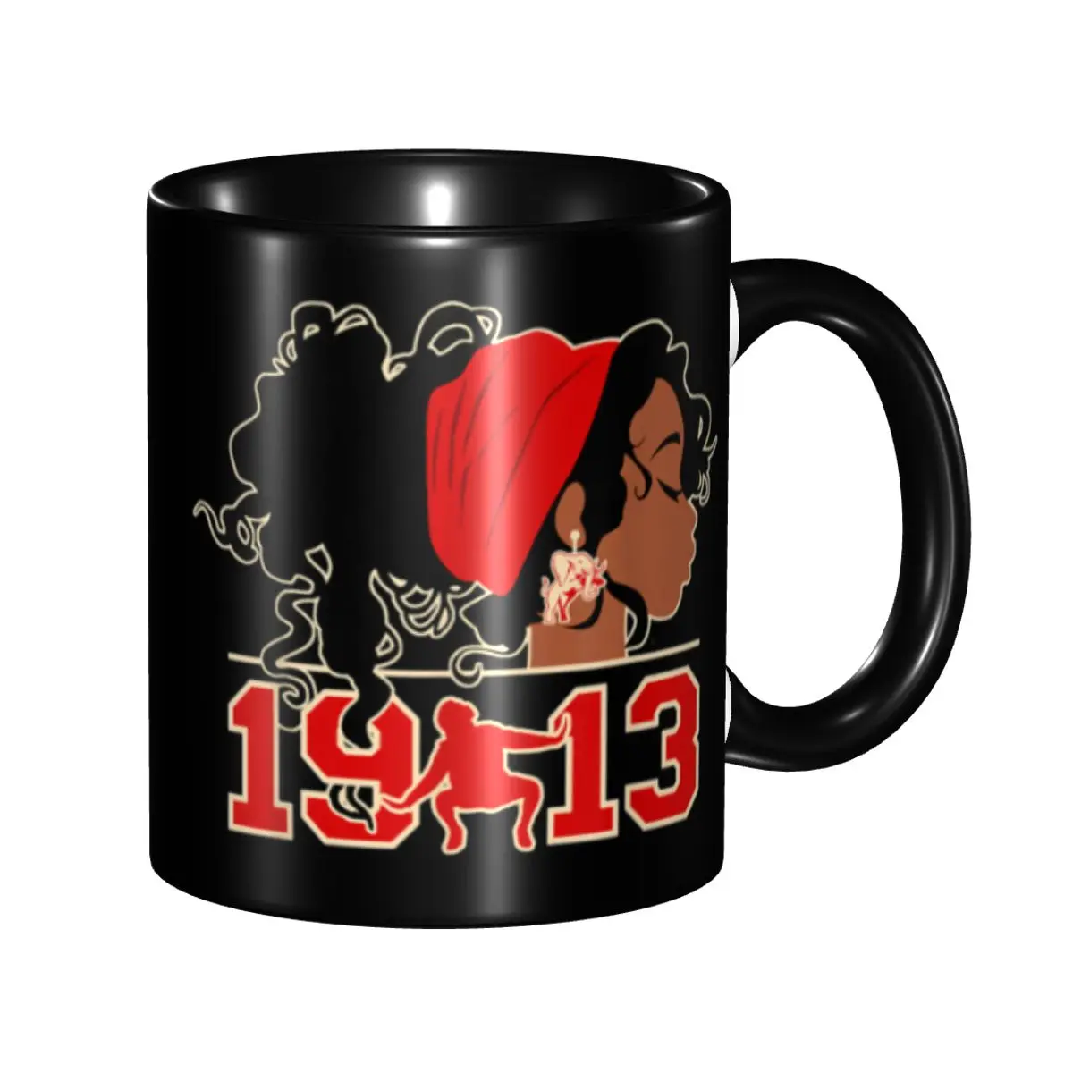 

Delta Sigma Theta Sorority 1913 Coffee Mugs DIY Personalized Ceramic Mug Creative Present
