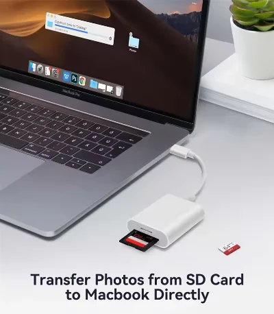 USB Type C to SD TF Card Reader 2 in 1 Camera Photo Transfer Adapter For Apple Samsung Huawei Xiaomi Phone Accessorie