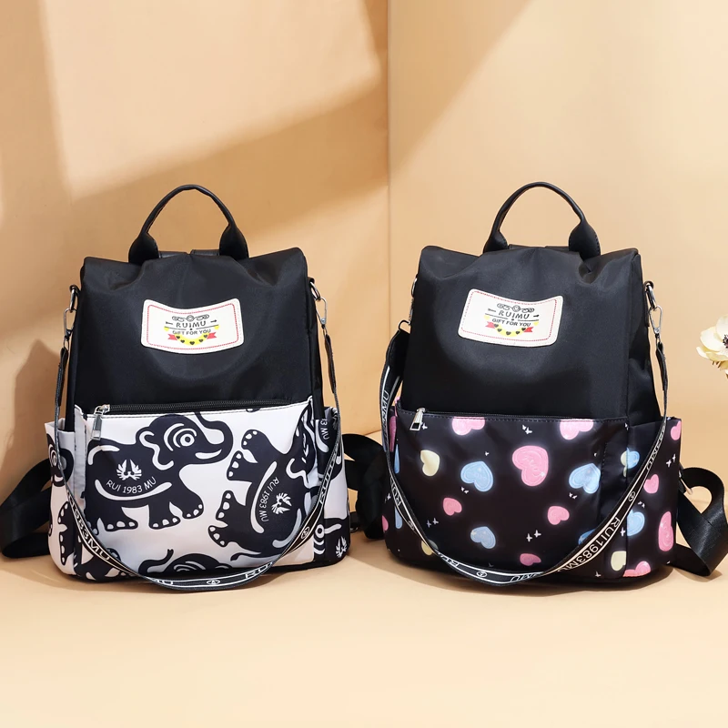 Nuovo zaino da donna Oxford di alta qualità zaino da viaggio antifurto borse da scuola di grande capacità per ragazze adolescenti Mochila Sac a dos