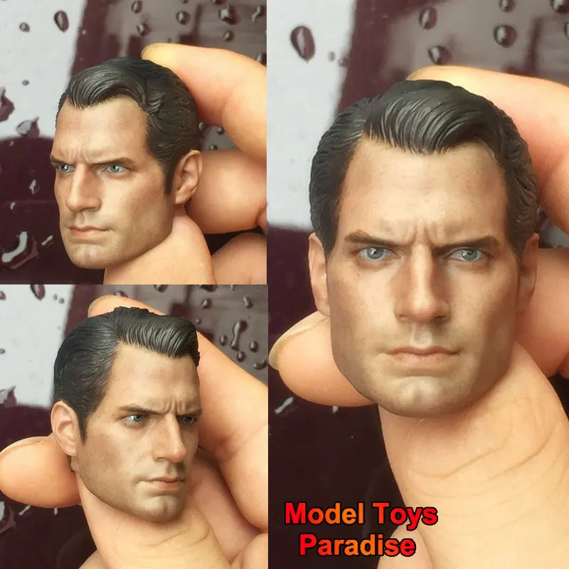 

1/6 Scale Super Man 2.0 Head Sculpt Henry Cavill Men Soldier Hero Head Fit 12Inch Action Figure Body