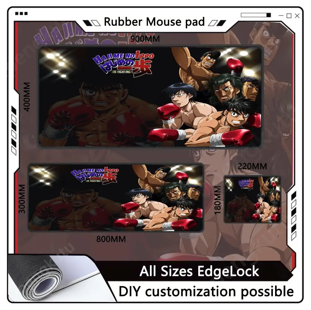 Fighting Spirit computer mat Mouse Pad Offices accessories Desk Non-Slip Rubber Edge locking Gifts for girls Floor mats Mousemat