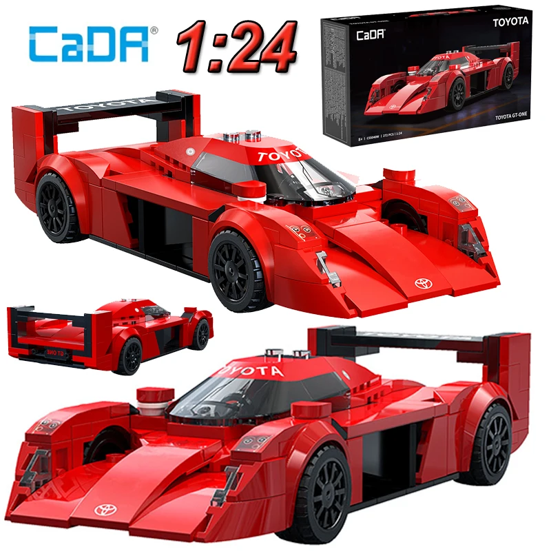 Cada Officially Licensed by Toyota, 1:24 Model Faithfully Replicates the GT-ONE’s Design for Display Building Blocks Toy Gifts