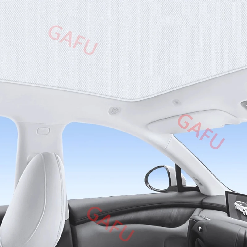 For Huawei AITO M5 Car Sunroof Curtain Top Canopy Sunblock Front Shield Heat Insulation Car Modification Protective Accessories