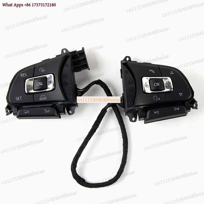 5NG959442 Car Multi-function Steering Wheel Button For Tiguan L Passat B8 T-Roc Tayron CC 5NG 959 442 Auto Parts
