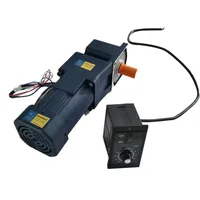 Precision high torque right angle gear motor 90w with speed controller