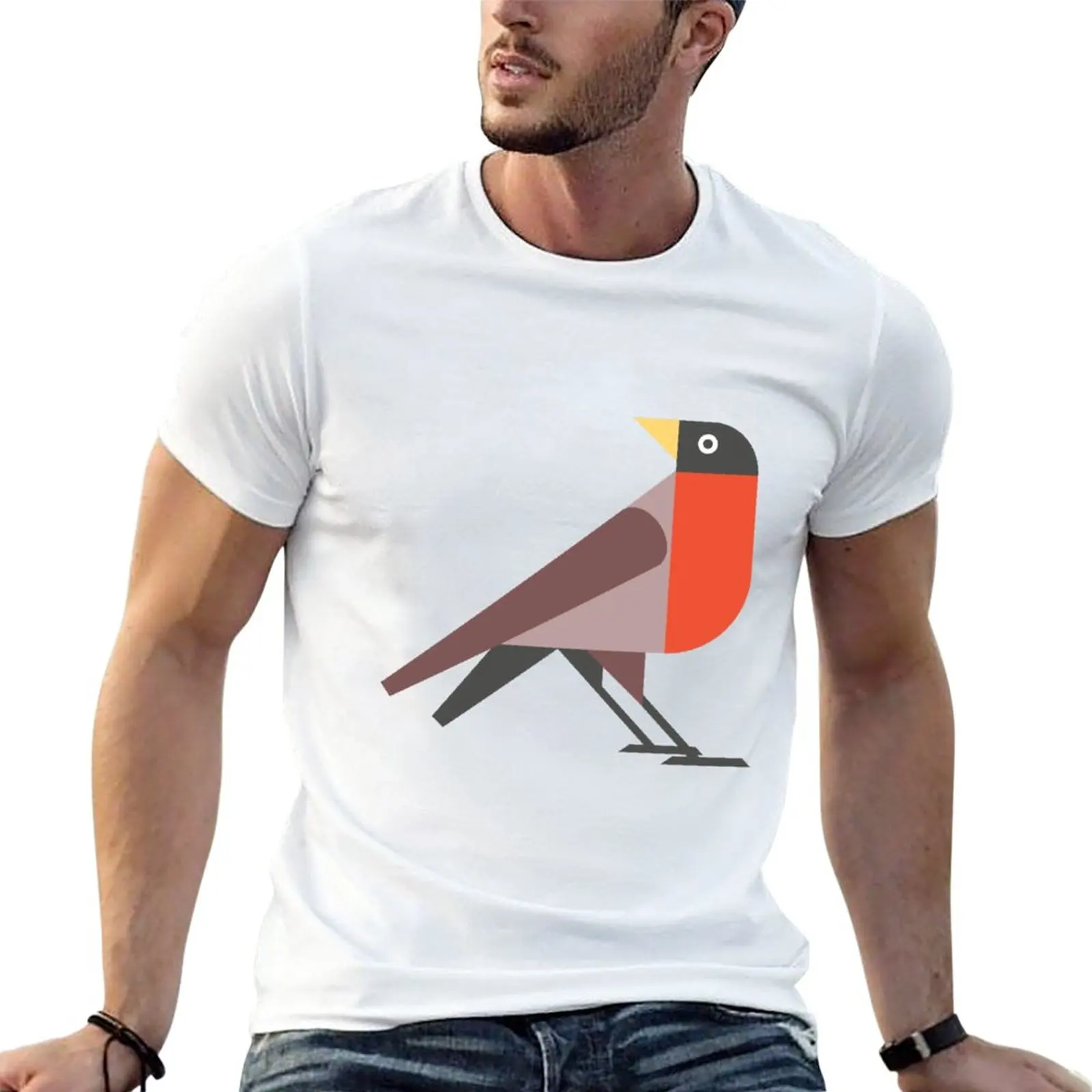 

New American Robin (Turdus migratorius) T-Shirt summer top boys white t shirts new edition t shirt t-shirts man men clothing