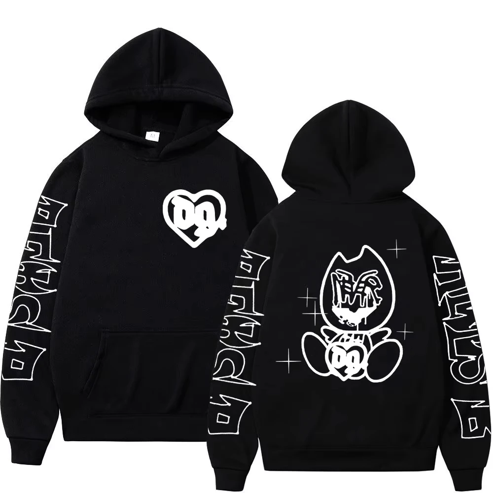 

Худи Swedish Rapper Bladee Skate Drain Gang 2026: Классические модные толстовки унисекс, повседневные свободные мужские худи, уличная одежда