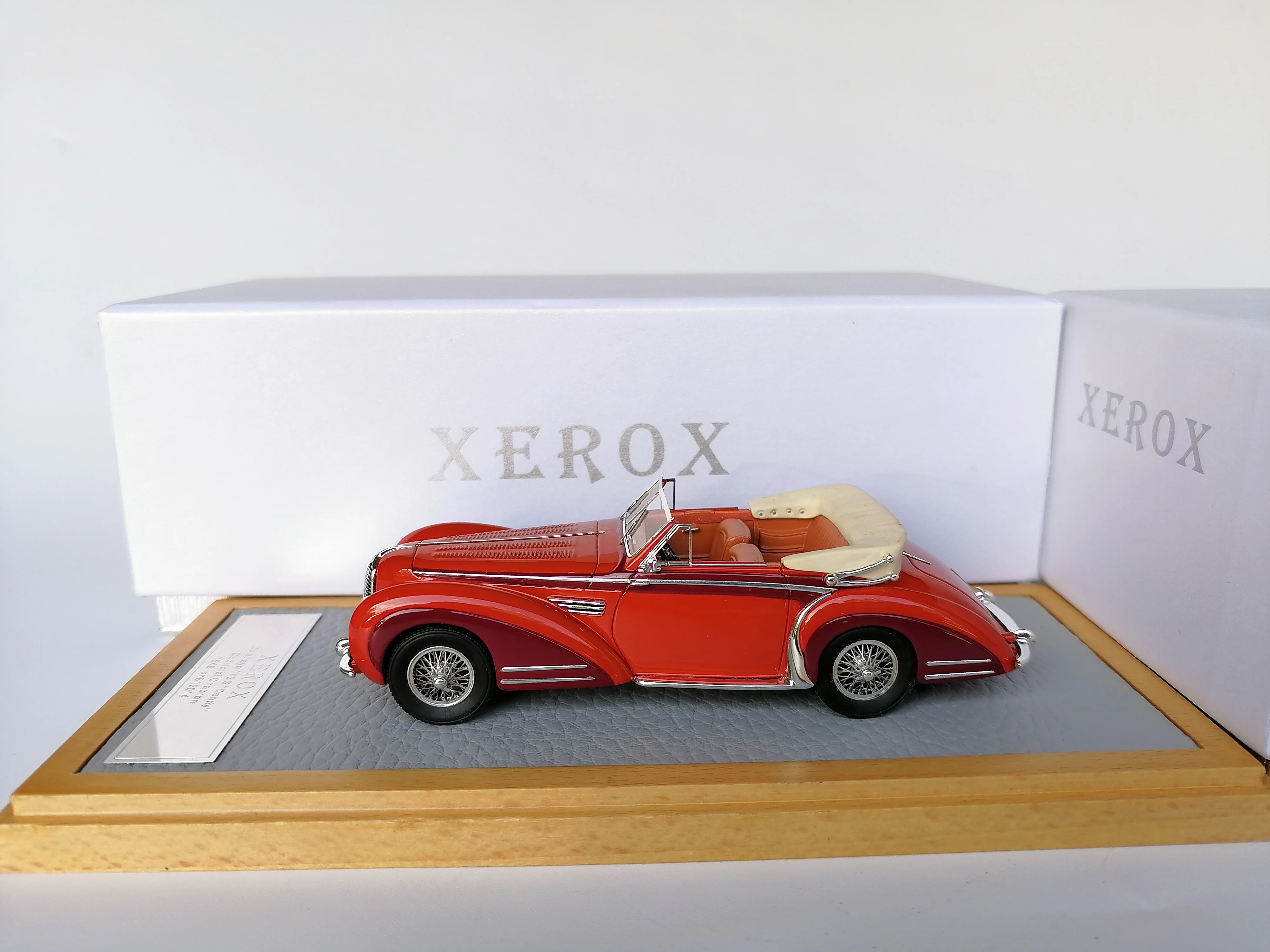 XEROX 1:43 Delaha Ye 175S 1949 Vintage Car Limited Edition Simulation Resin Static Car Model Toy Gift