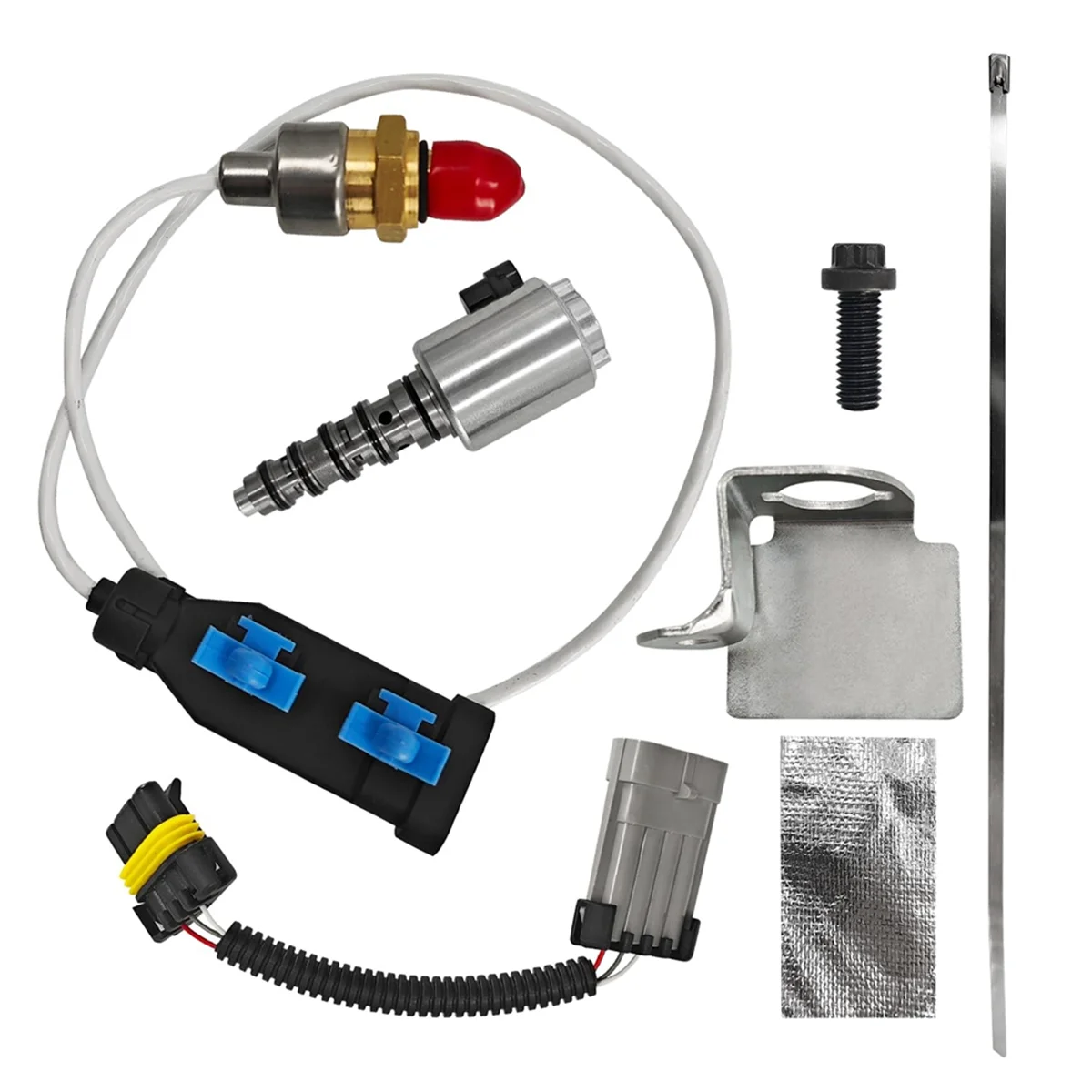 Turbo VGT Tune-Up Kit-Vane Position Sensor 12635324 & VGT Solenoid 3C3Z6F089AA for F-Series Trucks