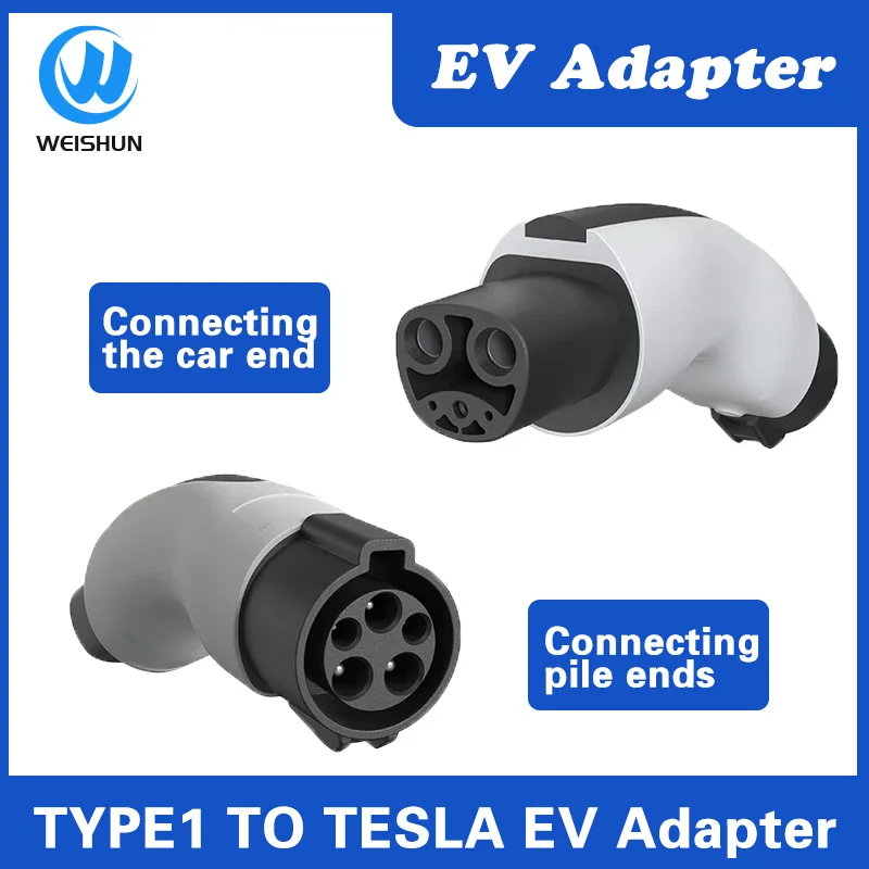 Model y 2023 Accessories Electric Car J1772 To Tesla Adapter American 16A TYPE1 To Tesla Adapter Car Products EV Conversion Kit