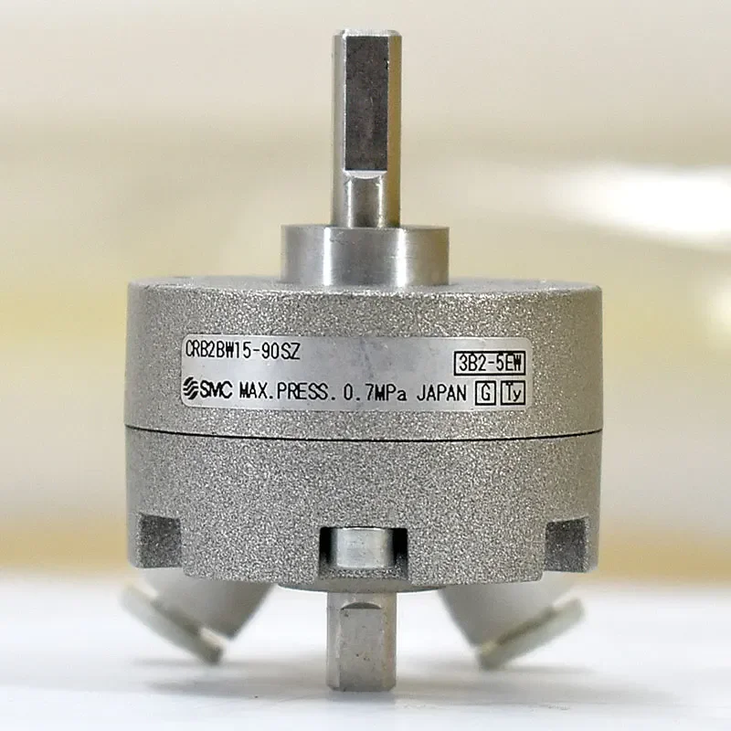 CRB2BW15-90SZ Double Shaft 90° Rotary Swing Cylinder Used Genuine Pulled with Throttle Valve