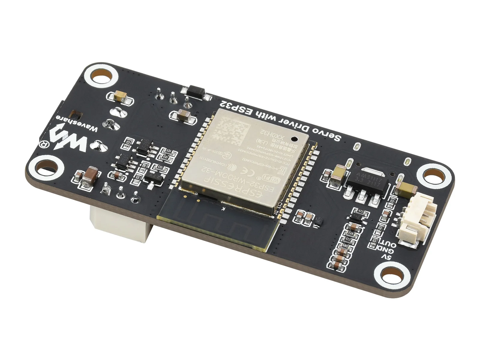 Waveshare ESP32 Servo Driver Expansion Board, Built-In WiFi and Bluetooth, Dedicated Driver Board Designed For Serial Bus Servos