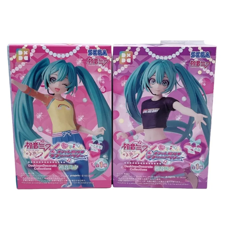 SEGA Figura originale anime Hatsune Miku Love & Berry Costume Action Figure Giocattoli per bambini Regalo Modello da collezione Ornamenti