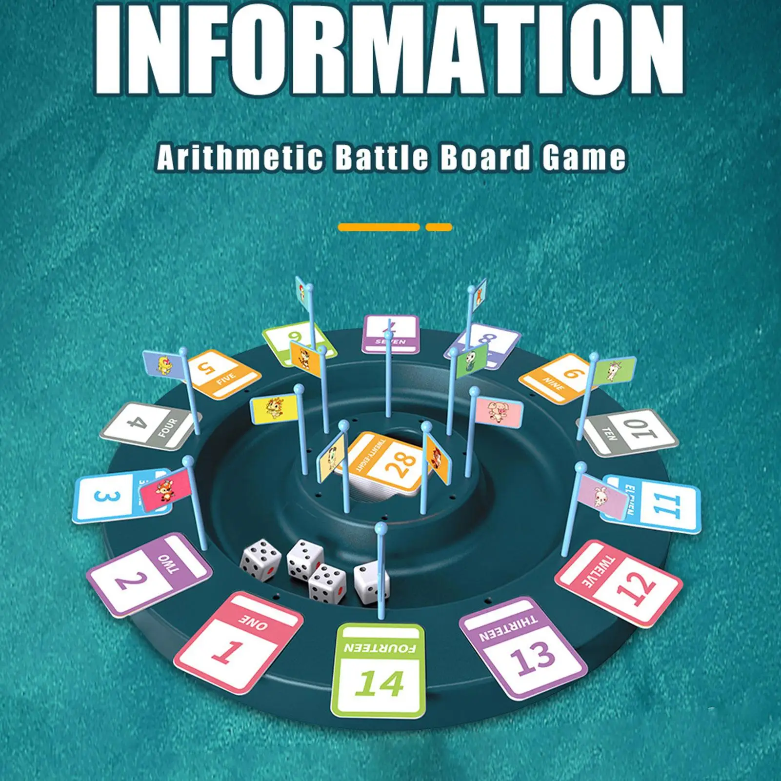 Giochi di matematica Gioco di addizioni e sottrazioni Giocattoli interattivi di moltiplicazione e divisione per attività di apprendimento estivo Ragazzi Ragazze