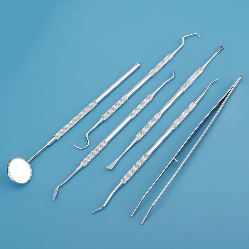 Stainless Steel Dental Cleaning Tool, Removes Tooth Dirt, Cleans Tooth Stains, and Protects the Oral Cavity