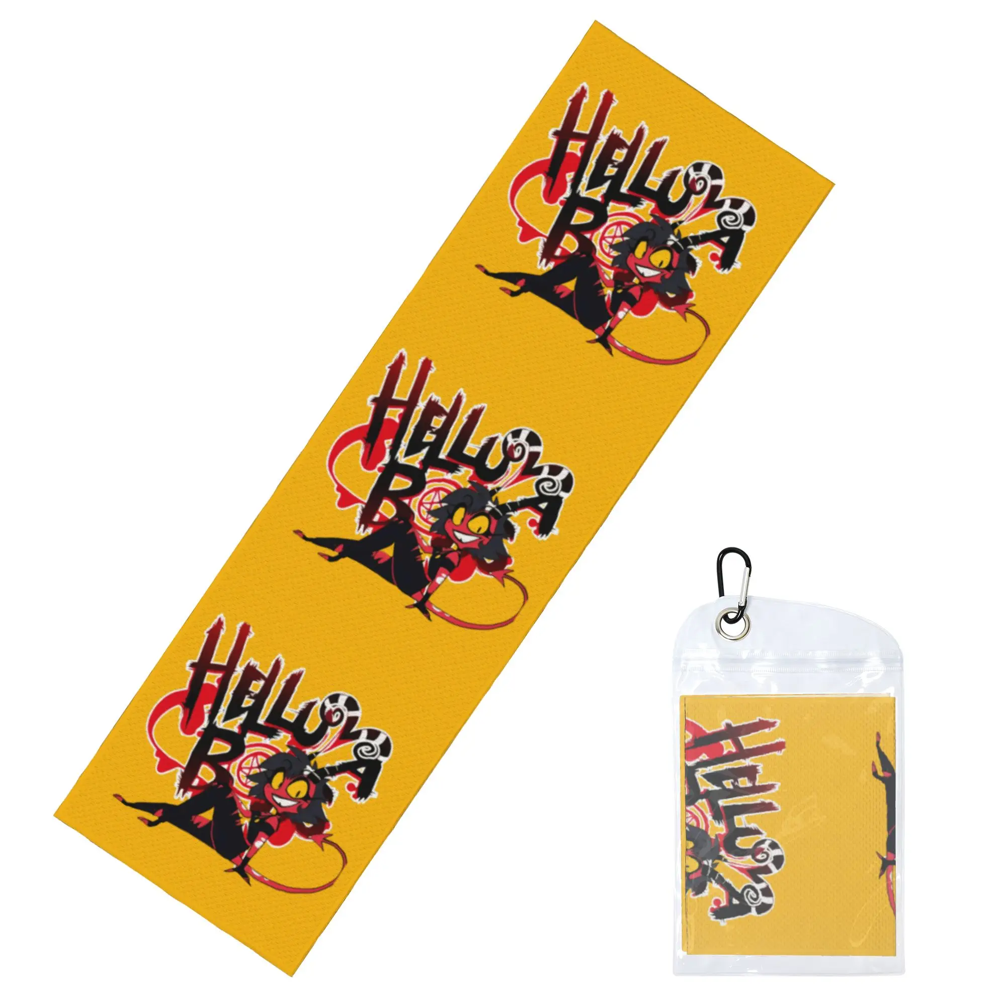 Cold Exercise Towel Anime Animated Movies Helluva Boss Millie Beach Sports Yoga Towel Towel Refreshing Sports Scarf Face Towels