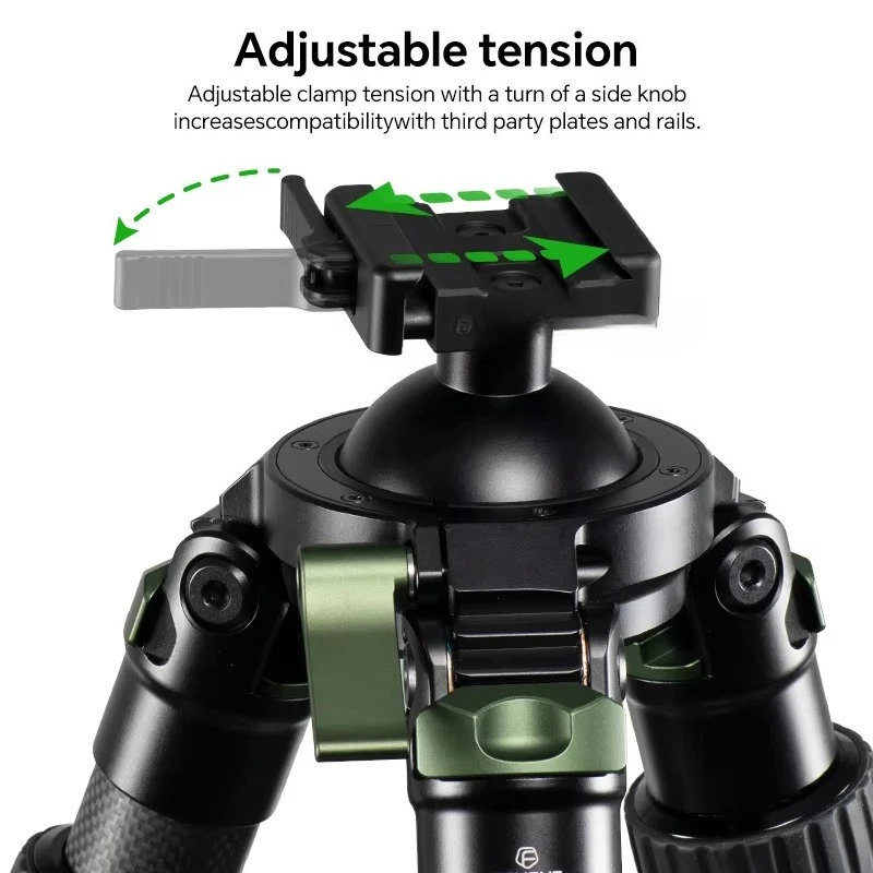 حامل ثلاثي القوائم للصيد، مطابقة وظيفة التحميل، حامل ثلاثي من الألياف، تصوير فيديو للكاميرا الخارجية