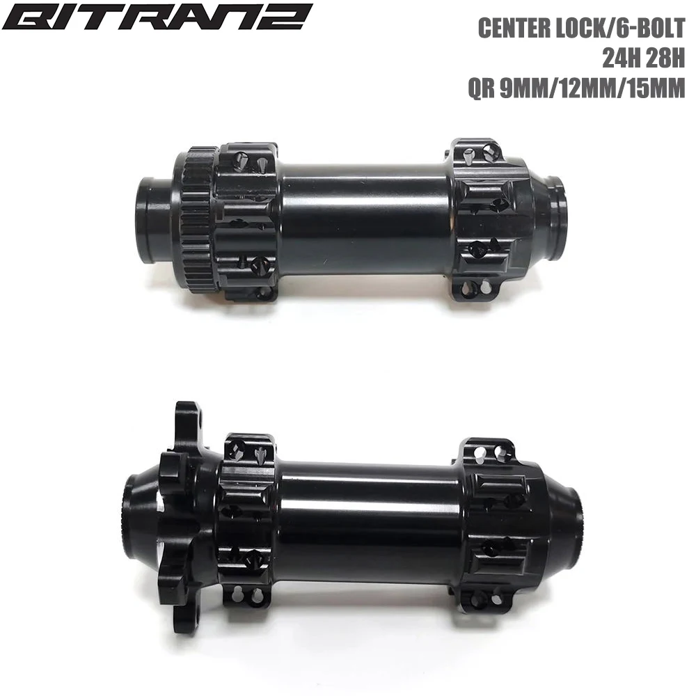 Light G100SL Disc Brake Bike Hub 20h 24h 28h Center Lock/6 Bolts Straight Front QR 9mm 12mm 15mm 100mm Gravel XC Bicycle Parts