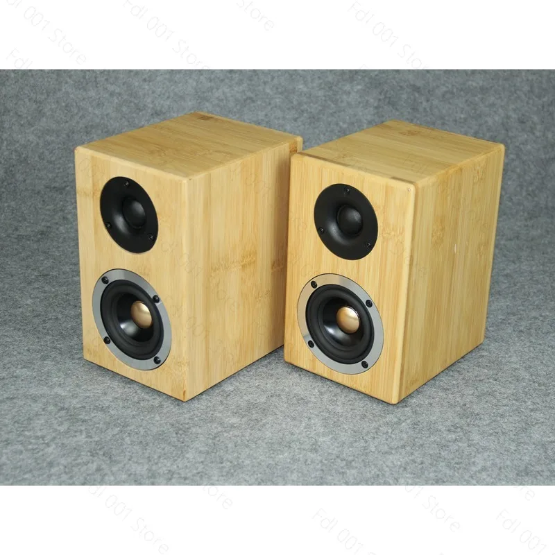 Solid wood passive speaker 3 inch 3.5 inch hifi fever grade subwoofer wooden home living room desktop speaker