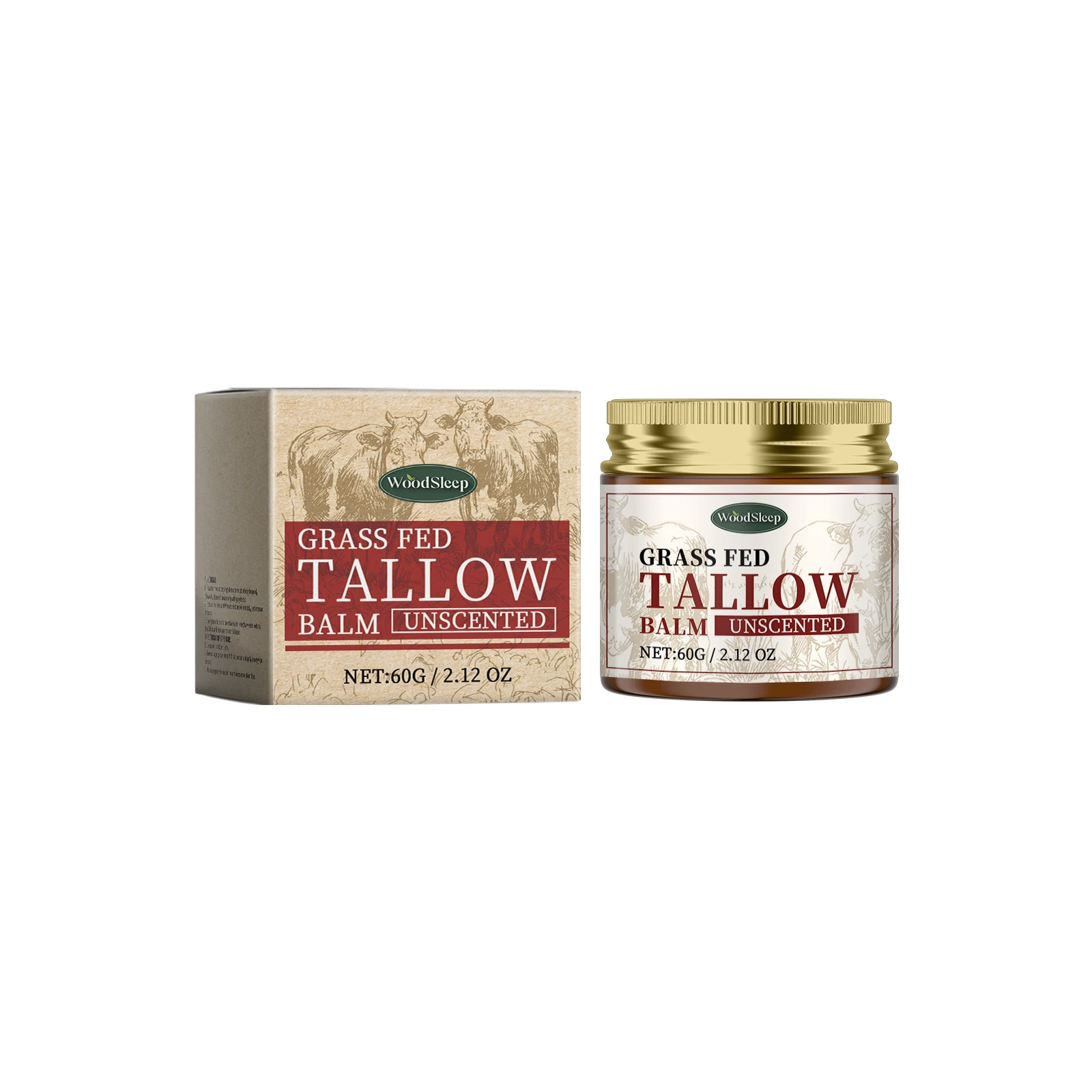 

Крем для ухода за кожей WoodSleep Tallow питает укрепляет и омолает кожу нежный увлажняющий крем