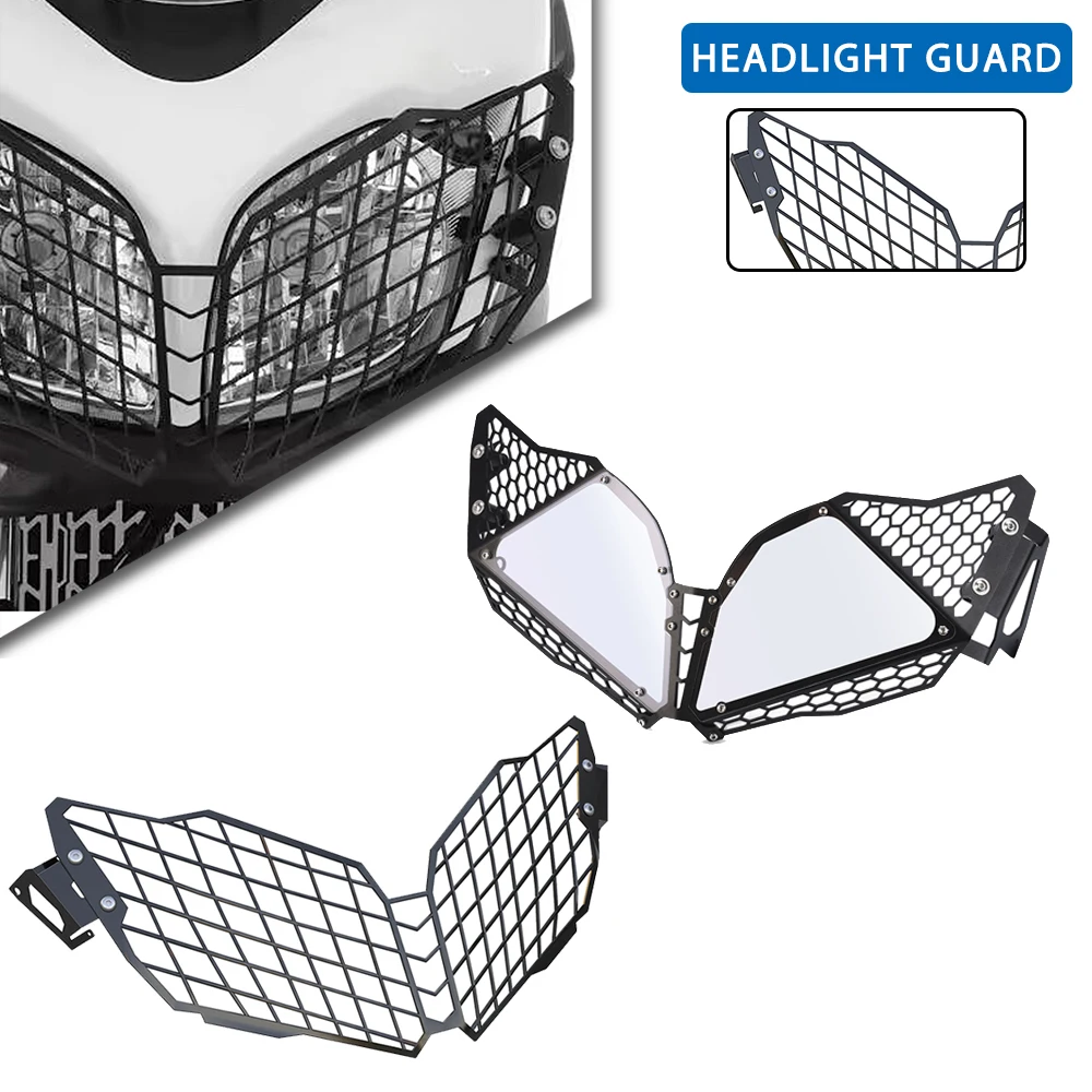 

For Suzuki V-Strom 650 VStrom 650 XT 650XT 2012-2016 Motorcycle Accessories Headlight Grille Guard Protector Cover Protection