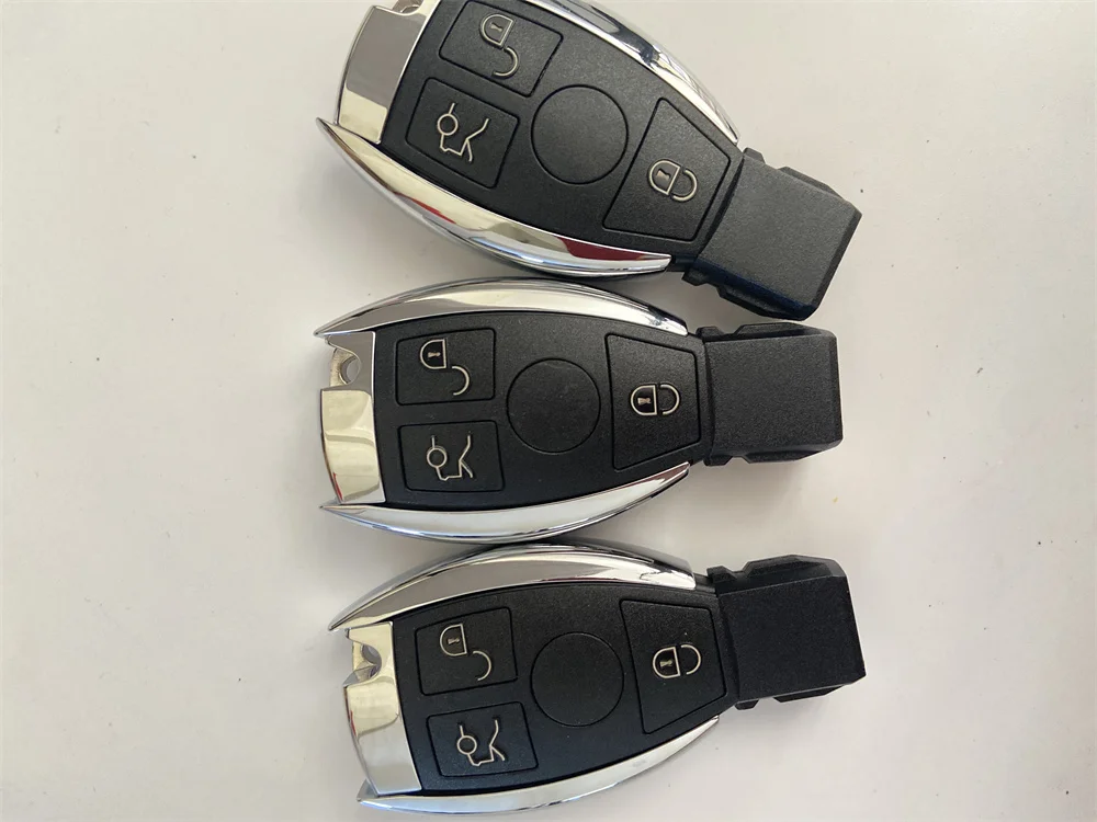 1pc 3 Button BGA Remote Car Key Shell Fob Case For Mercedes For Benz A B C E S Class W203 W204 W205 W210 W211 W212 W221