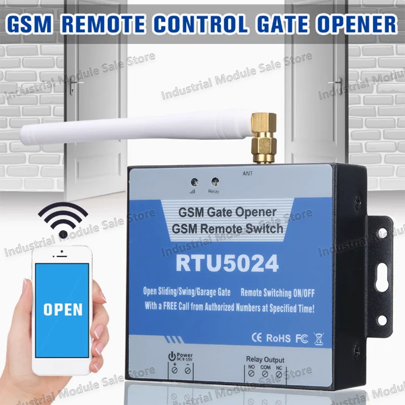 RTU5024 2G/4G Mobile Remote WiFi Controller Door Opener Motor Controller GSM Access Control