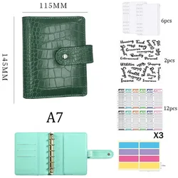 2023 New A7 Budget Binder Cash Envelopes for Money Saving Organizer with Zipper Pockets, Budget Sheets and Self-adhesive Labels