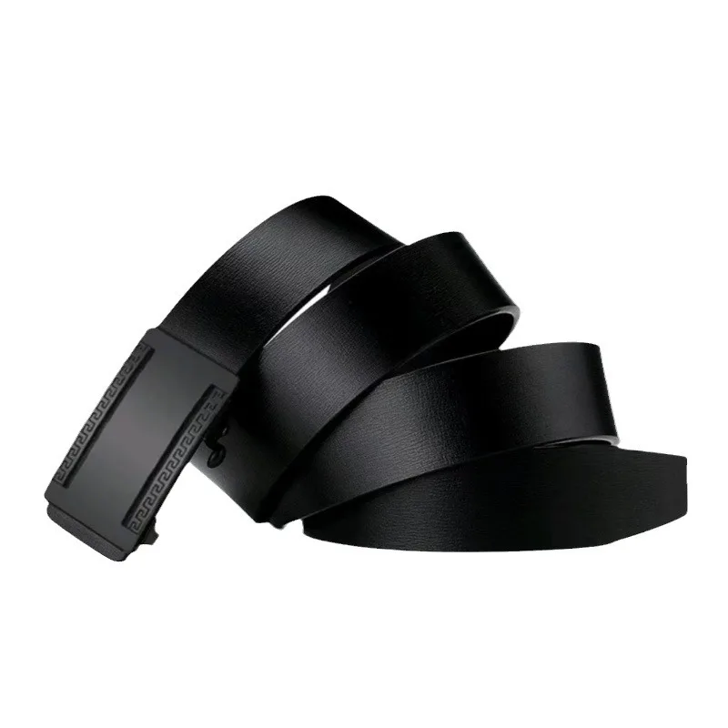 Novo cinto de couro masculino da moda – cinto de couro de negócios para jovens, cintura elegante e durável para uso casual e formal