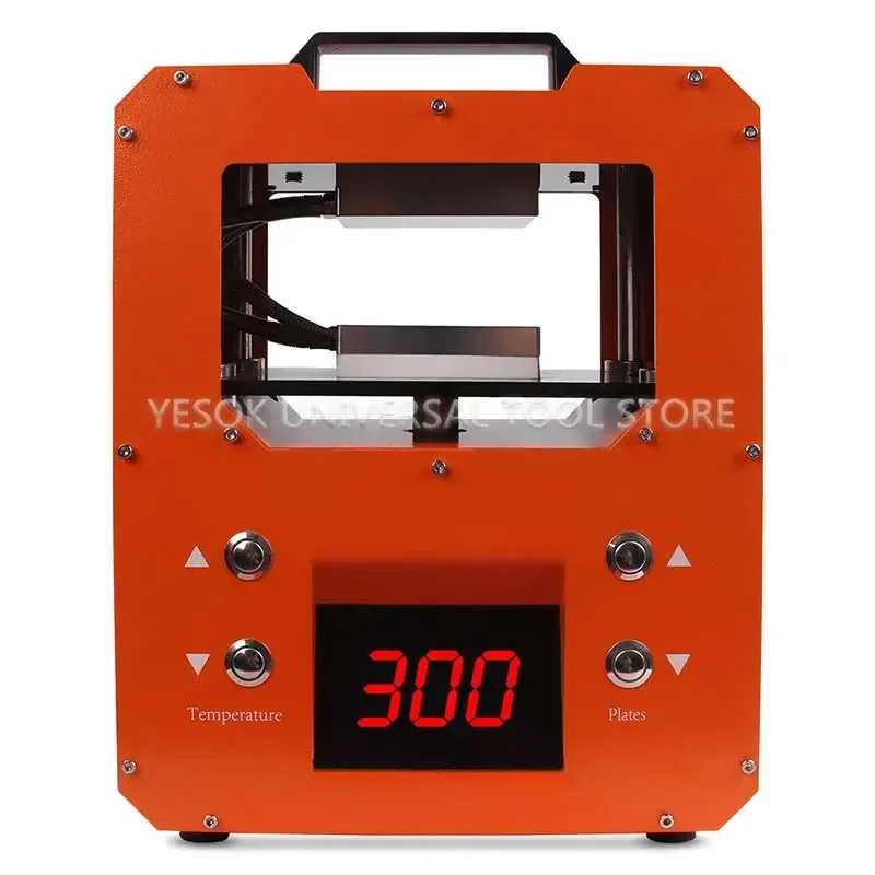 Small semi-automatic hot press rosin machine clamp plate heating hydraulic high-temperature extraction resin hot press machine