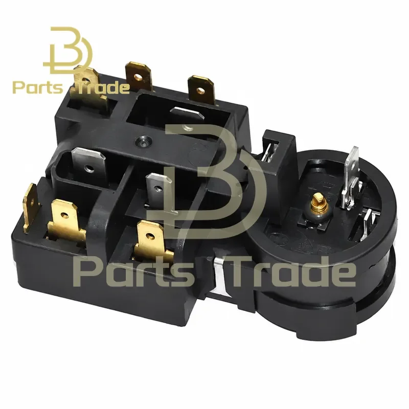New PTC Starter Relay QP3-12A with Overload Protector for Refrigerator Compressor