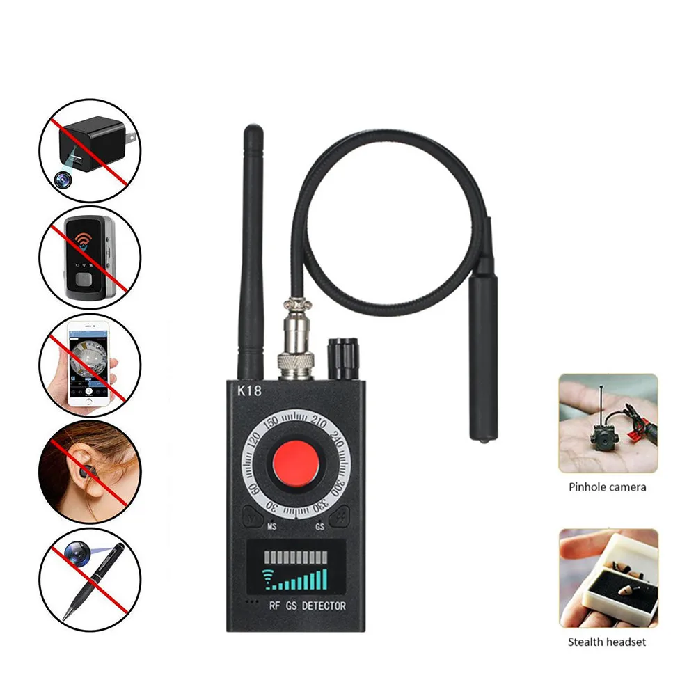 Anti Candid Detector Camera Bug Gadgets Wiretapping Finder GPS Signal lens RF Tracker Detect Multi-function Anti Camera