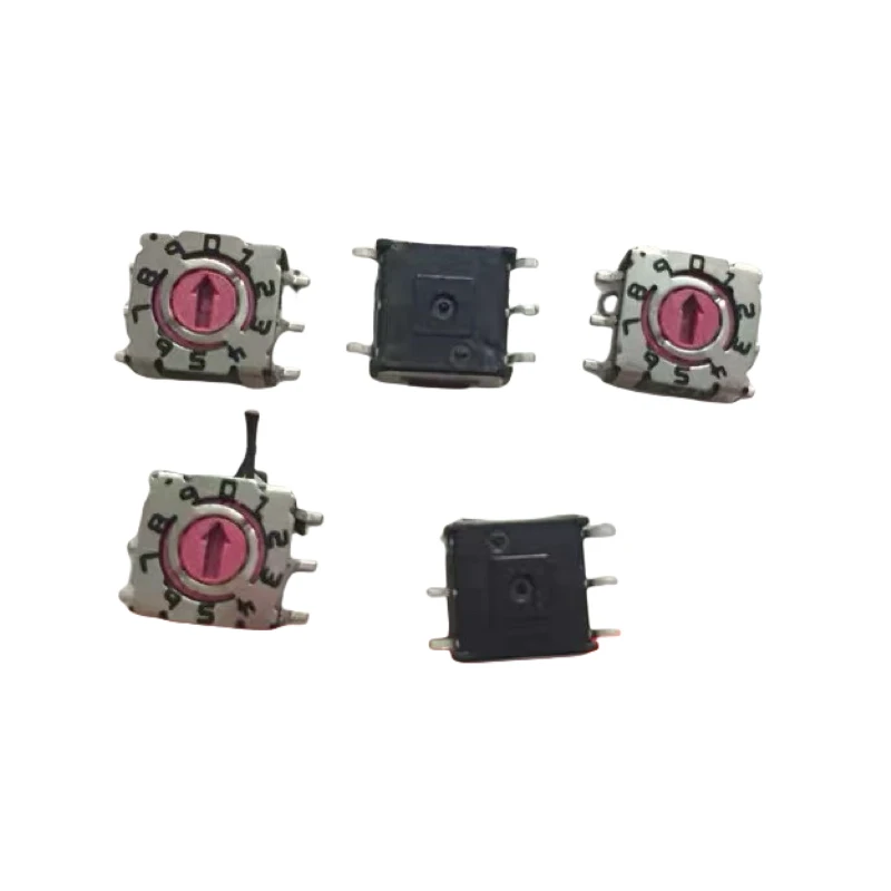 

1PCS/LOTS 100% GERMANY HARTMANN P36S101 0-9/10 Position Rotary Dial Code Switch 3:3 Pin SMD 6 Pin Pushbutton IC Electronic