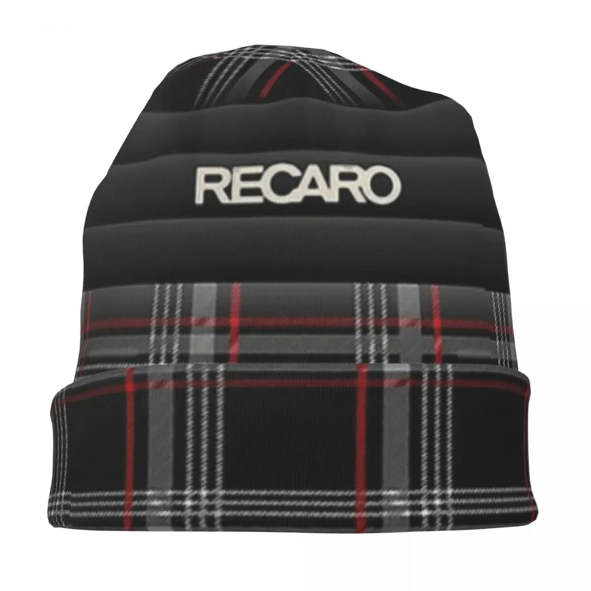 Recaro Seat Upholstery Knitted hat for men and women Recaro Gift Unisex winter warm brimless urinal hat