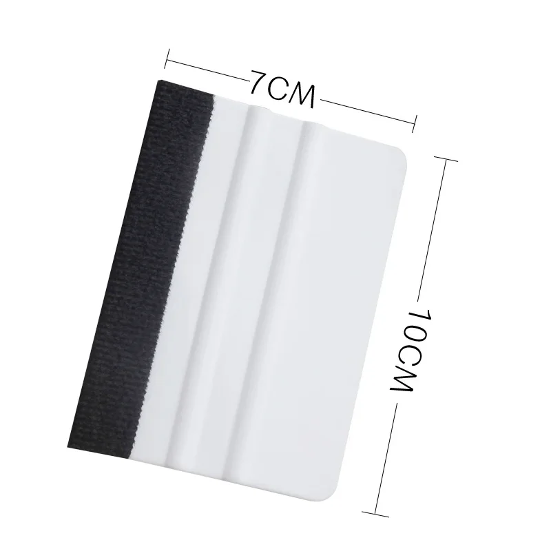 10x7cm Vinyl Wrap Car Film Install Squeegee Carbon Fiber Wrapping Tool  Foil Window Tint Scraper Film Wrapping Car Wrap Tools