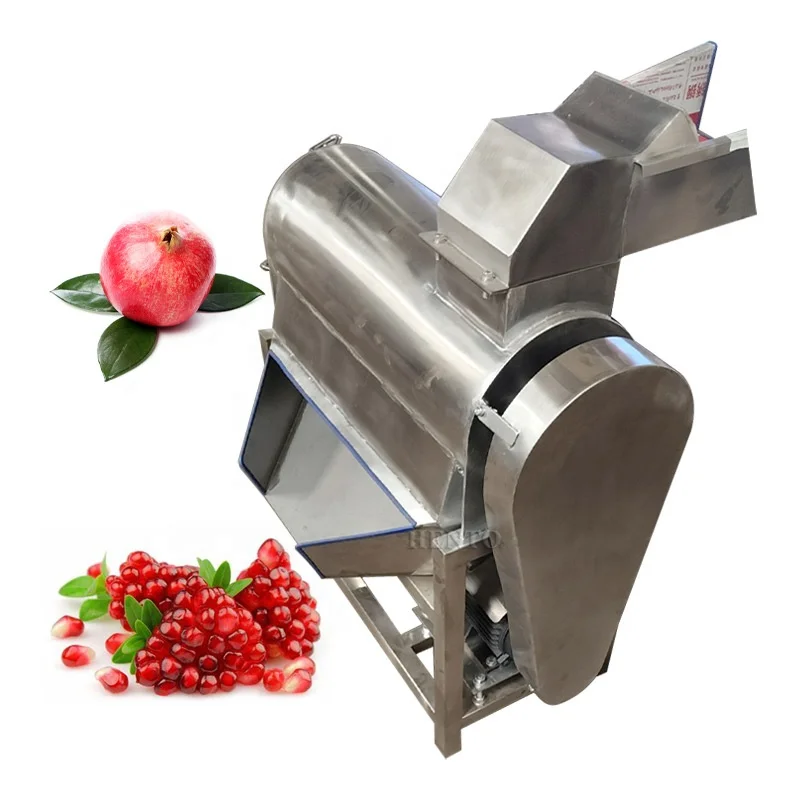 High Automation Pomegranate Peeling and Crushing Machine / Pomegranate De-seeder / Pomegranate Peeler Machine