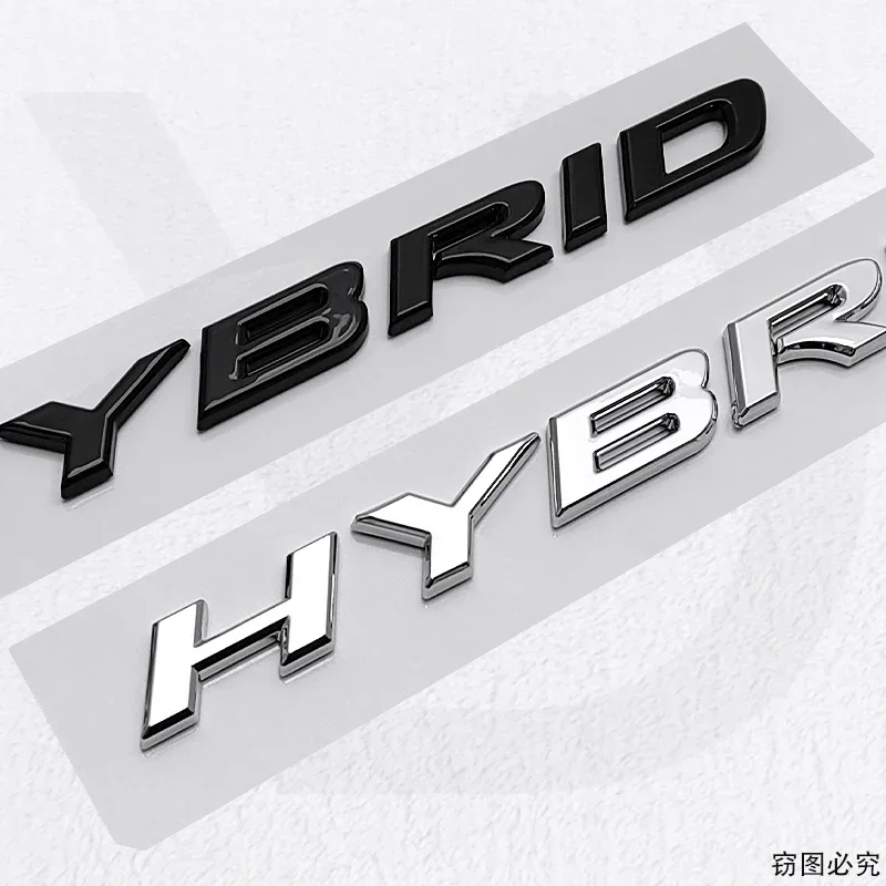 

ABS Car Stickers Car Trunk Badge Decal for Lexus HYBRID Emblem RX350 IS300 ES250 ES200 ES330 ES350 IS250 GS300 CT200H