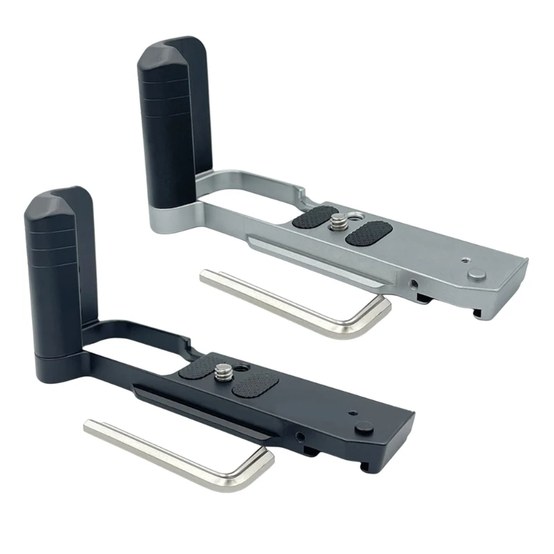 Soporte placa L con agarre manual Metal para cámara ZFC, soporte antideslizante, novedad 2023