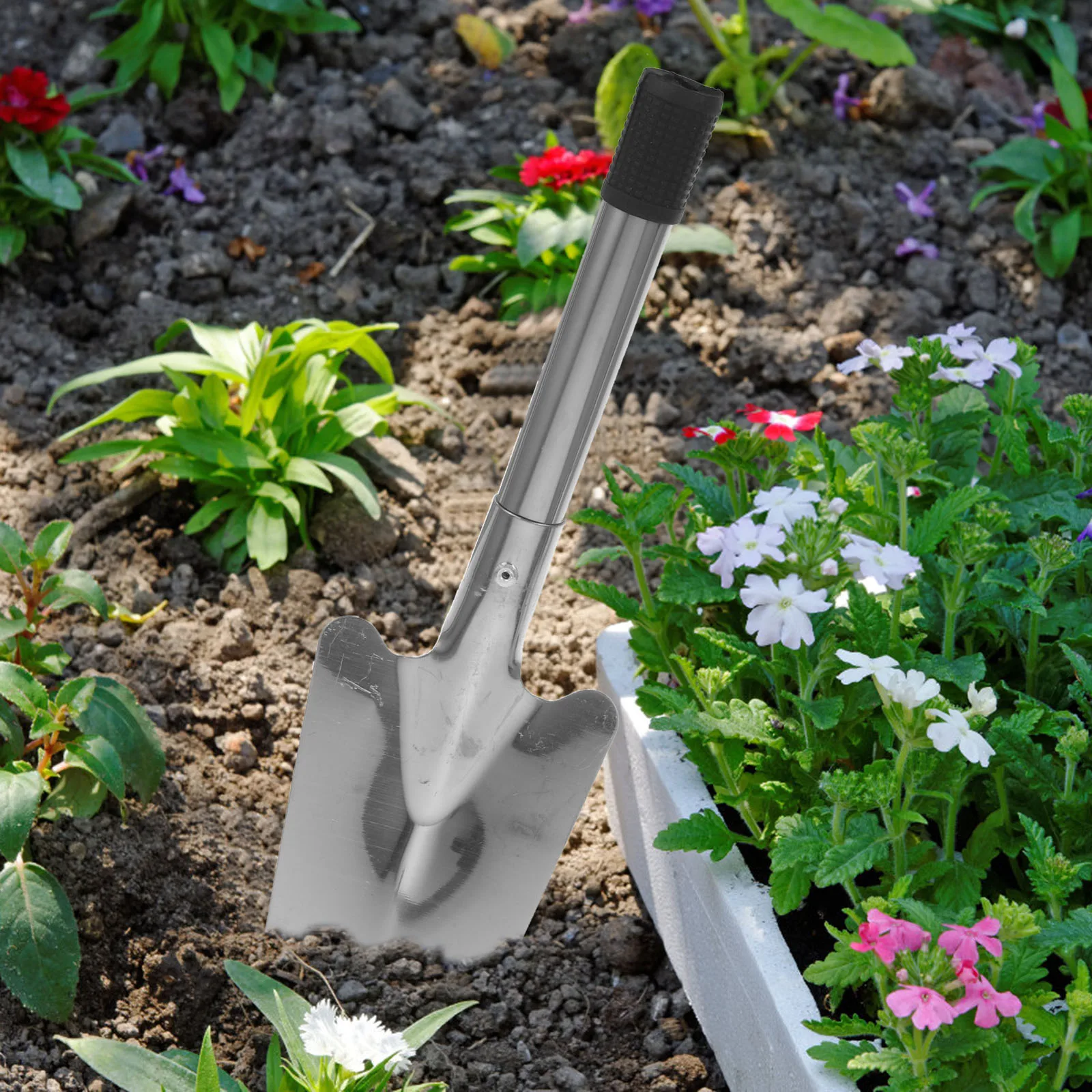 

3Pcs Garden Trowel Metal Hand Tool for Digging Planting Transplanting Soil Mixing High Strength Easy Grip Gardening