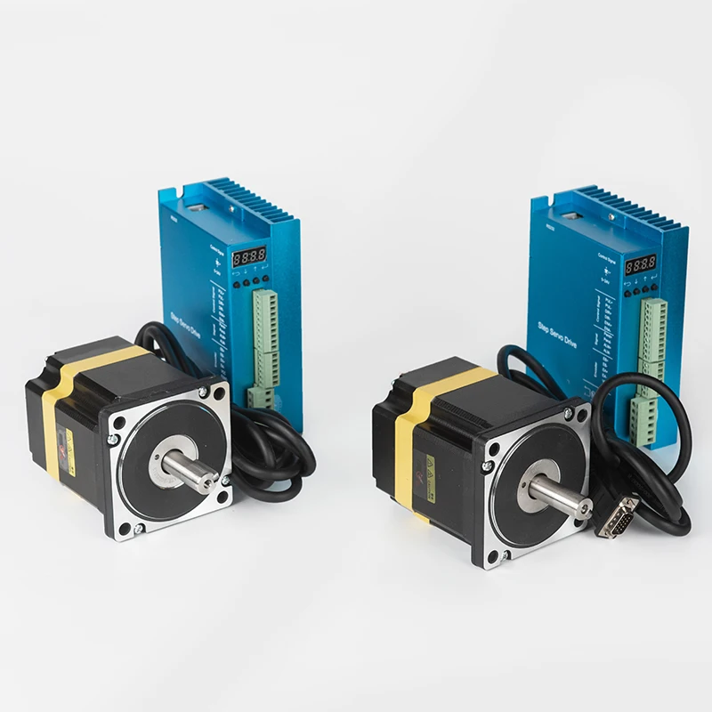 2-Phase Nema 23 closed-loop stepper motor and driver, closed-loop motor with encoder, suitable for the sewing industry