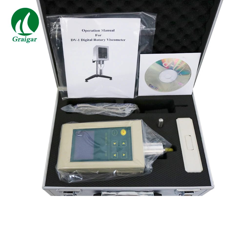 New DV-1 Digital Rotary Viscometer Range 10-2000000mPa.s Liquid Viscosity Tester