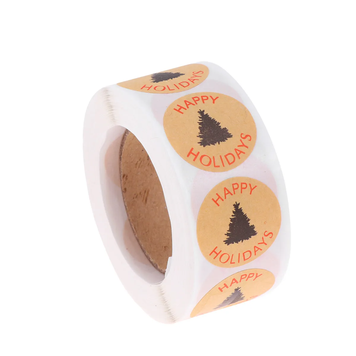 Christmas Stickers High Adhesion Self Adhesive Labels for Candy Bags Baking Gifts Notebooks and Furniture
