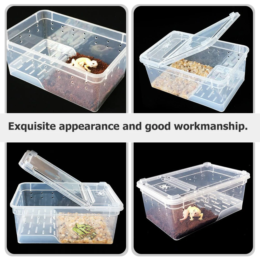 

Multi-Function Turtle Aquarium Basking Platform Household Reptile Habitat Tank Plastic Tortoise Living Box Durable Turtle Tank