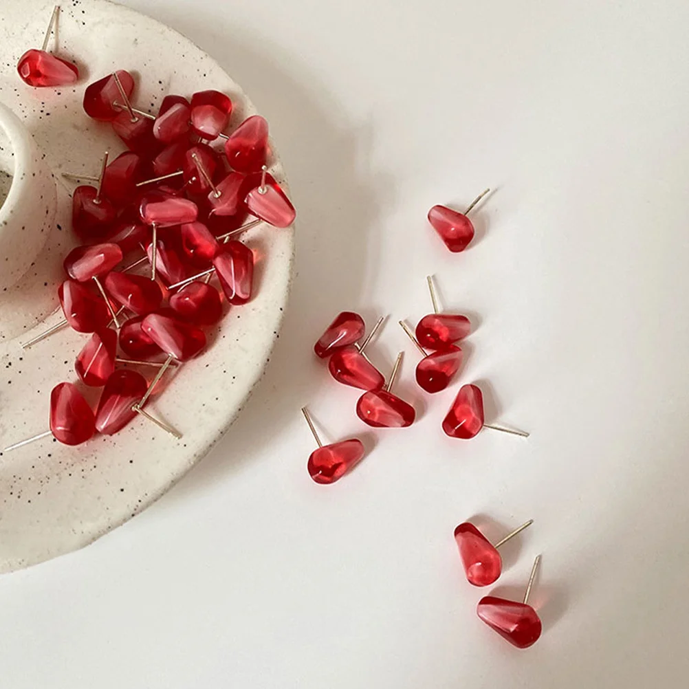 

Pomegranate Seed Studs Colorful Fashion Jewelry for Women Trendy Decor Stylish Ear Studs Fruit Earrings Delicate Ear Jewelry