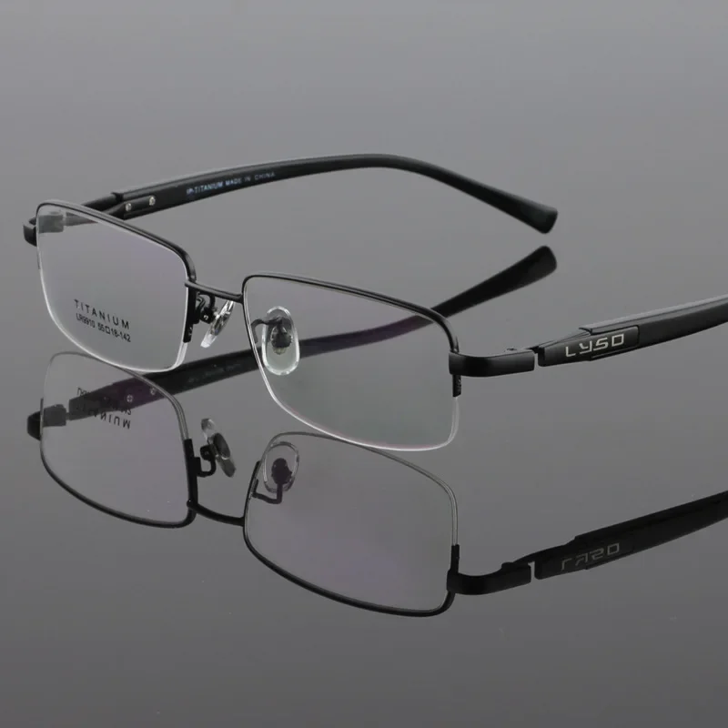 

KIZN 9910 Optical Super Light Frame Prescription Eyeglasses Rx Men Glasses for Male Glasses Pure Titanium Eyewear