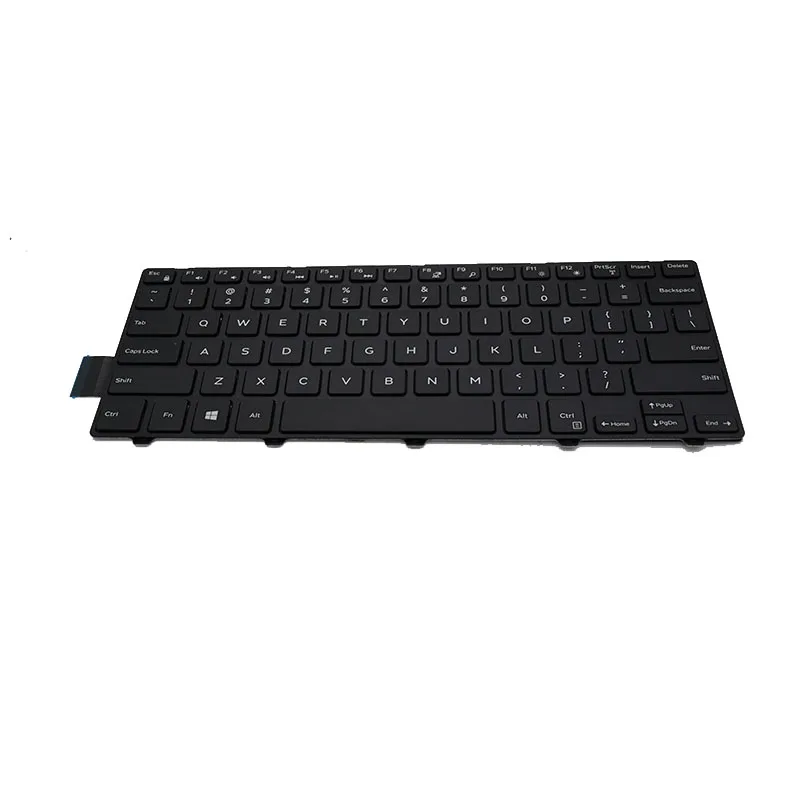 US Keyboard For Dell Vostro Vostro14-3445 3446 3449 3459 3468 3478 Black Color