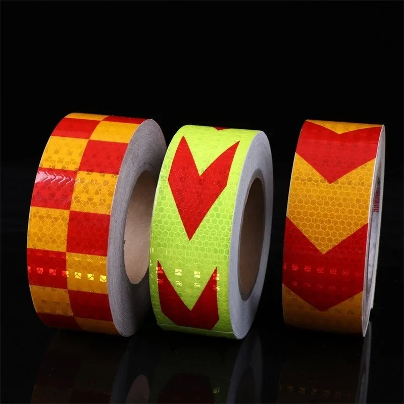 Safety Mark Warning Tape Reflective Stickers for Car Reflective Tape  Glow In The Dark Tape  Reflective Fabric Sticker