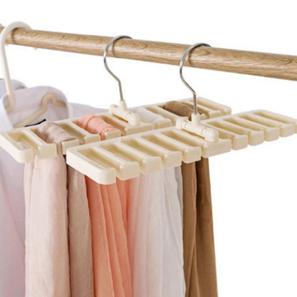 Wielofunkcyjny wieszak na paski A47U, organizer obrotowy na paski do szafy, wieszak na szale, do domu i garderoby.