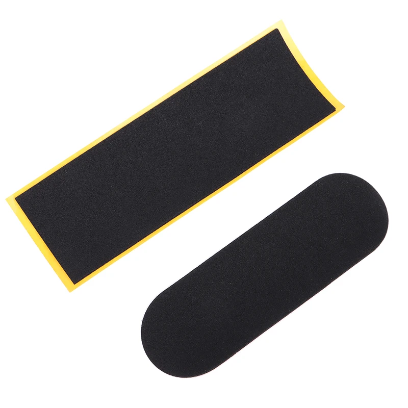5 Peças de Adesivos de Fita Antiderrapante de Espuma Preta para Deck de Skate, 2 Tamanhos