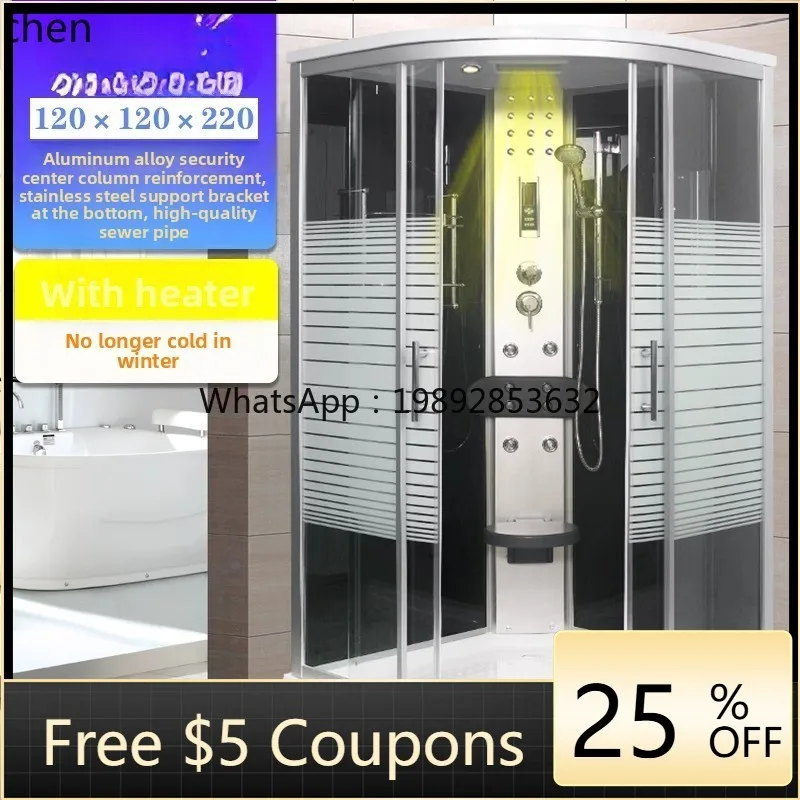 

Вентилятор для душевой кабины P30 с закаленным стеклом, для сухого и влажного зонирования, для ванной комнаты